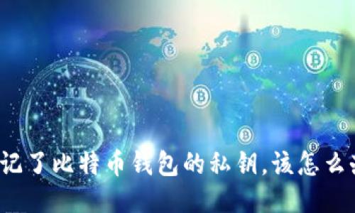 忘记了比特币钱包的私钥，该怎么办？