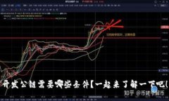 开发公链需要哪些条件？