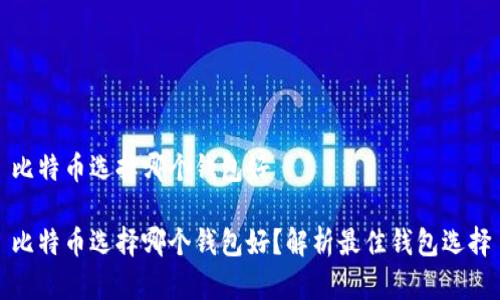 比特币选择哪个钱包好

比特币选择哪个钱包好？解析最佳钱包选择