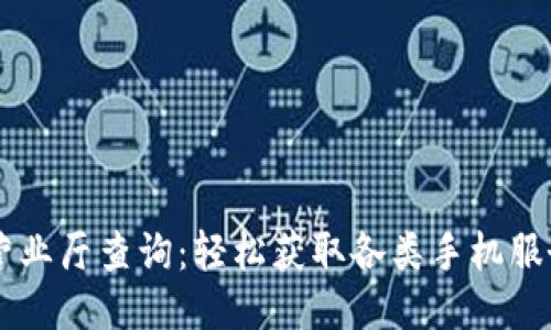 手机营业厅查询：轻松获取各类手机服务信息